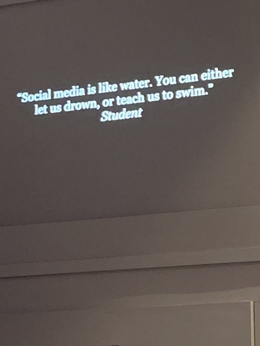 We as adults must learn this! Technology is not going away. 🤗 #GSCScelebration23 @gcouros