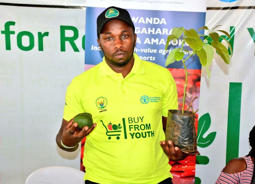 JMukundente's tweet photo. Youths are important  in all sections  of the agricultural value chain.
Don't forget about the #RwandaAgriShow2023! #BuyfromYouth https://t.co/P71hIYEpWL
