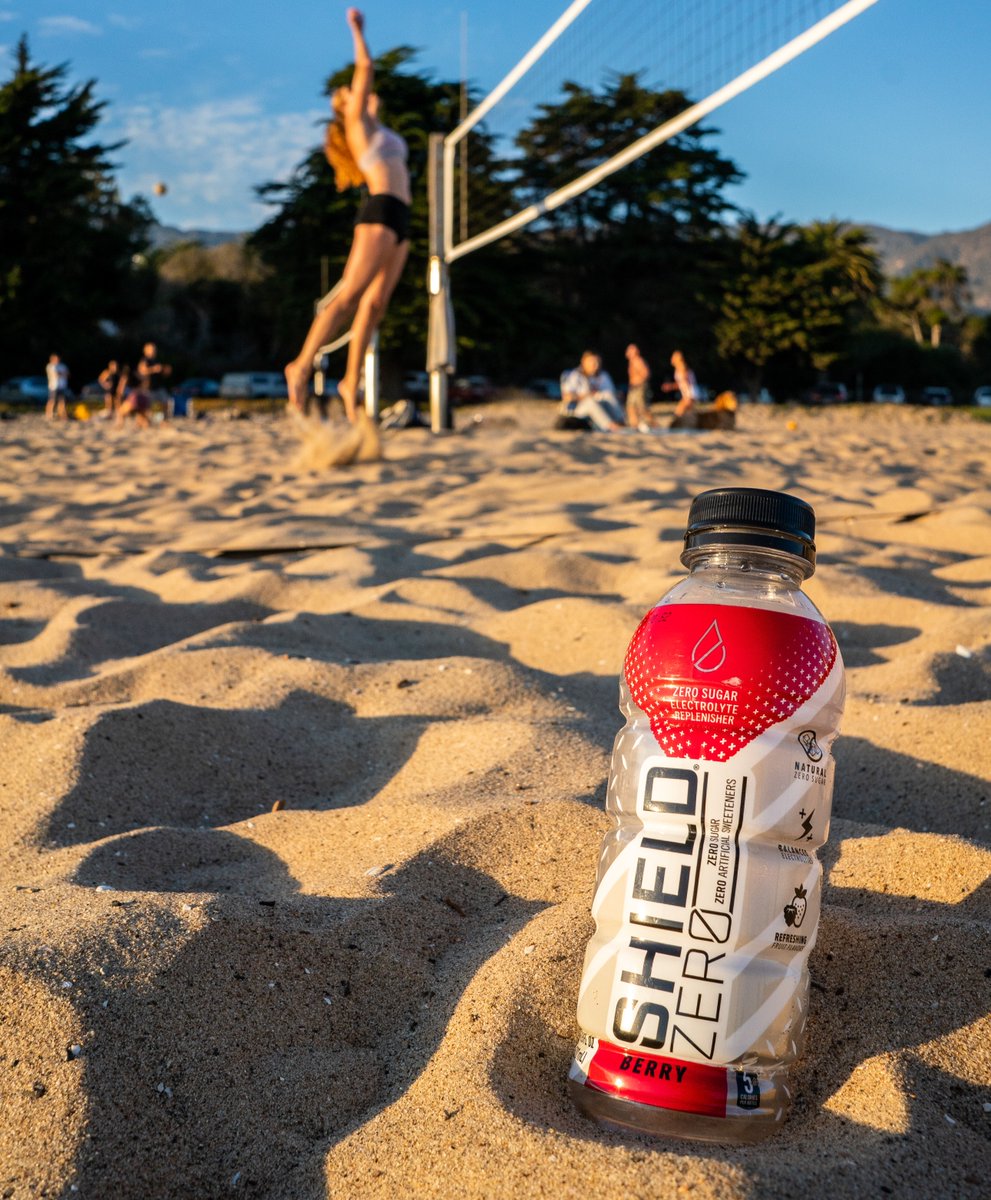 Drawing a line in the sand between you and dehydration all summer long.