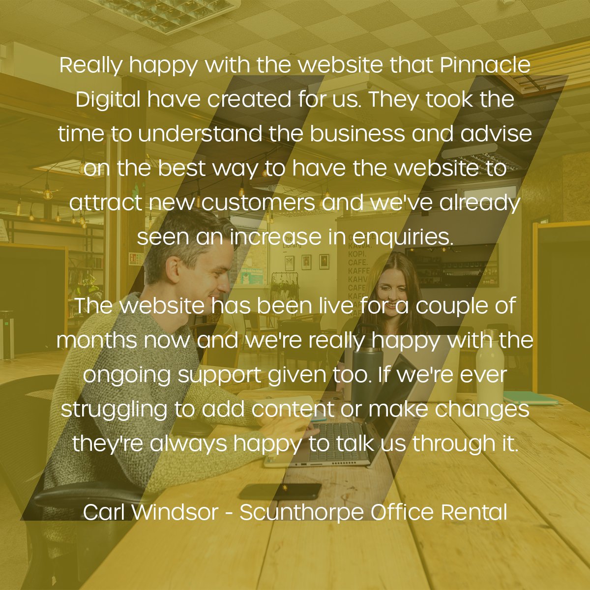 PinnacleSEM's tweet image. Past Project: Scunthorpe Office Rental

We worked with the client in order to put together a modern design showing off what the client had to offer.

Take a look at the project here: scunthorpeofficerental.co.uk

#WebDesign #WebDevelopment #PastProject #Review