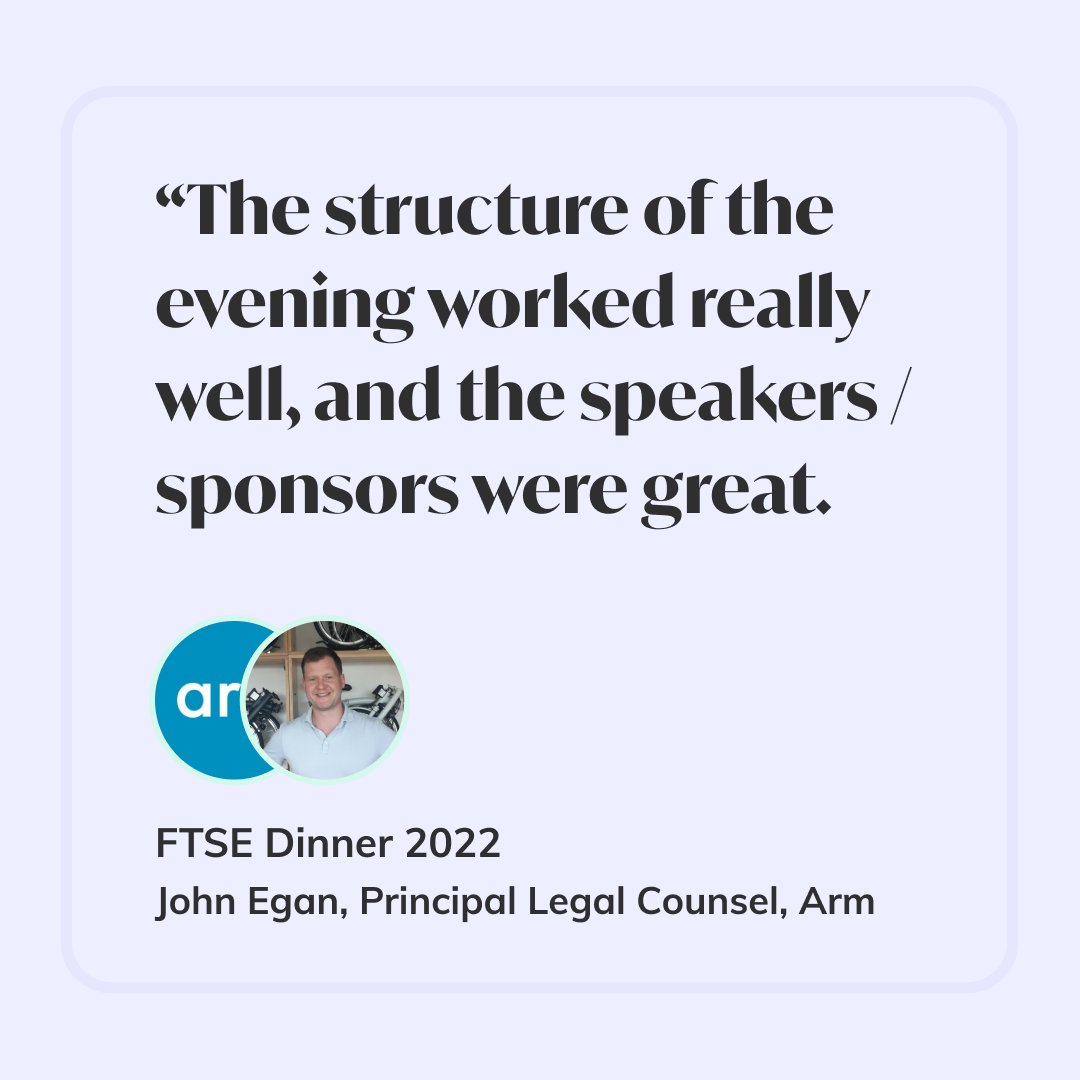 Nothing beats hearing from our community about the impact of our events 💚 Join us at Fintech Day 28th of September as we discuss the latest legal trends, explore industry partnerships and hear from Wirecard's former Head of Legal. hubs.li/Q01YzZsm0