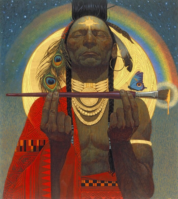 Paintings by African-American artist Thomas Blackshear