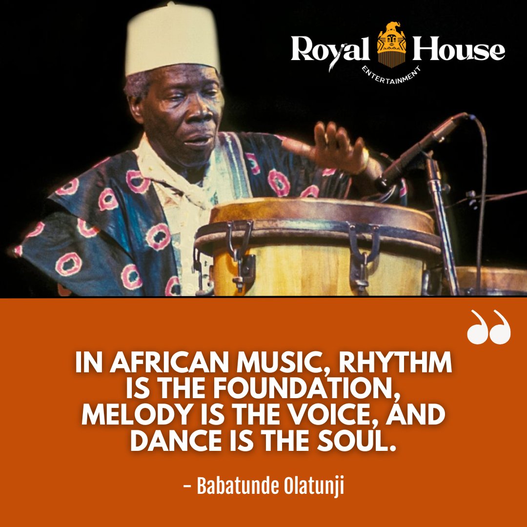 From the pulsating rhythms that resonate deep within our beings to the expressive melodies that tell stories of joy, love, and resilience, African music is a powerful form of cultural expression. 🌟

#AfricanMusic #RhythmAndMelody #SoulfulExpression #RoyalHouseEntertainment