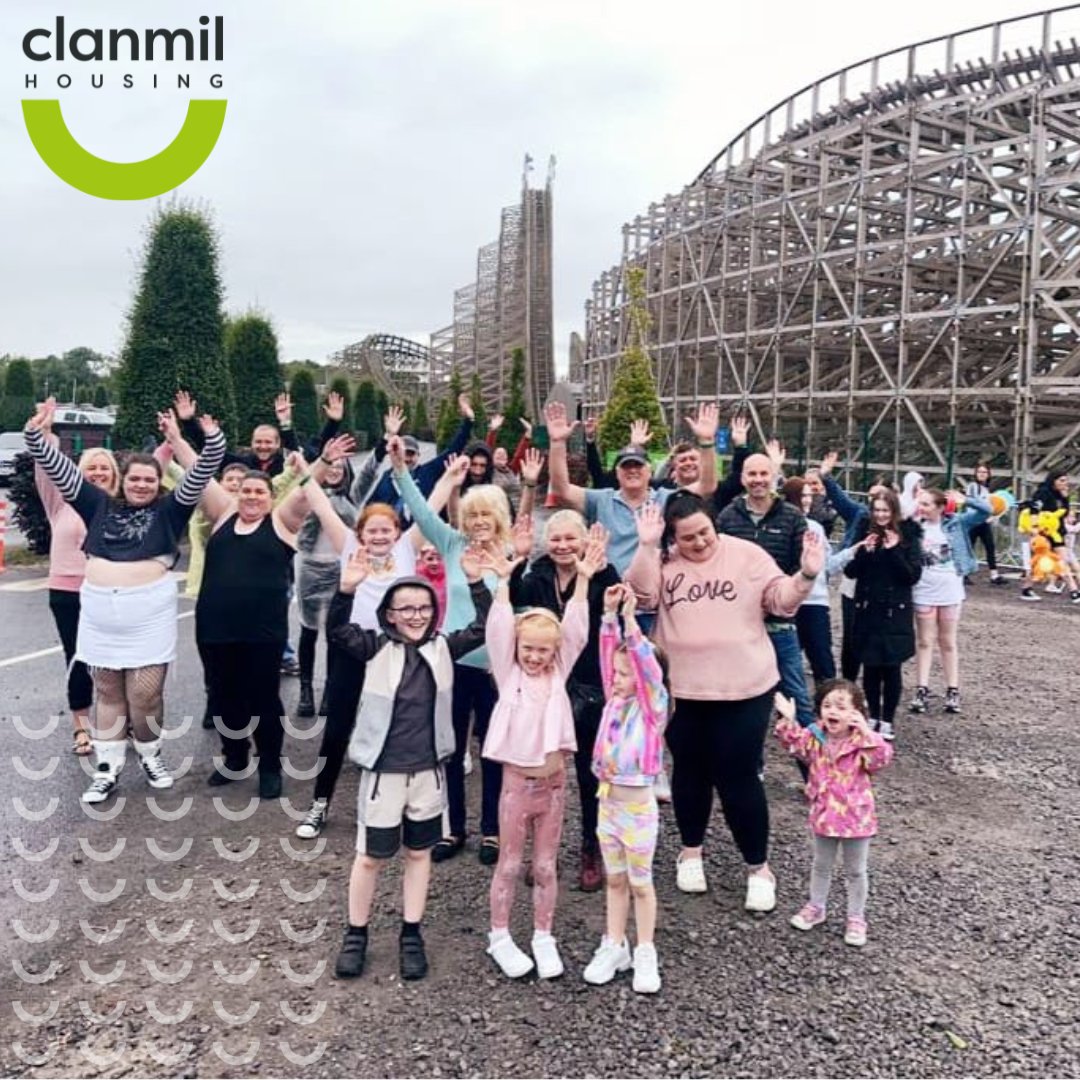 We recently had 94 tenants from Ballynahinch, Crossgar, Dundrum and Newcastle on a bonding trip to Emerald Park. This trip was made possible with funding from the @CommunitiesNI @nihecommunity as part of the Good Relations Plans within these areas. #HousingForAll