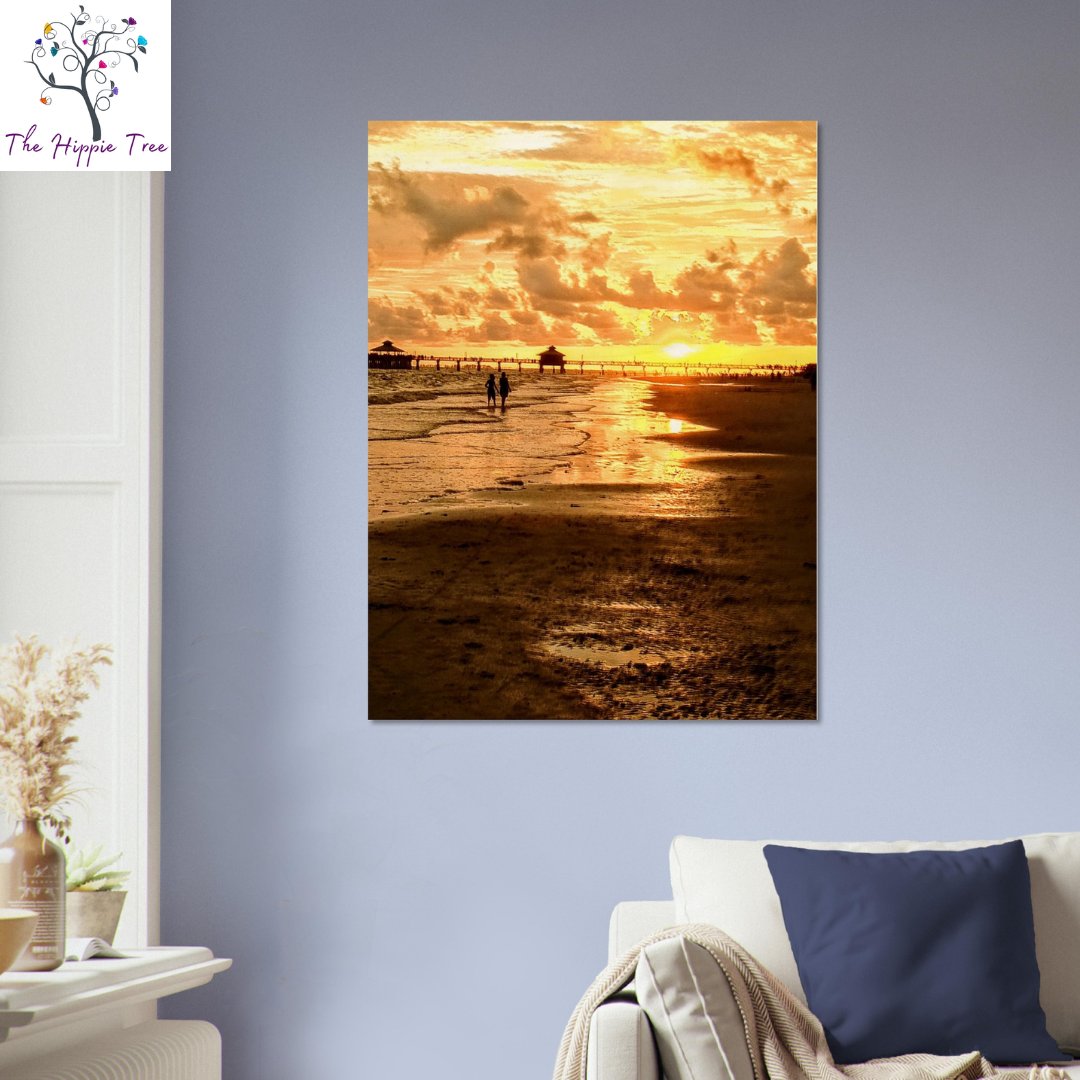 Discover the Serenity of a beautiful Southwest Florida Sunset. Enjoy this original photo taken just after the rain on a soft summer night. You will absolutely appreciate this beauty on natural wood sustainable materials. #wallart #thehippietree #wallartprint #wallartdecor
