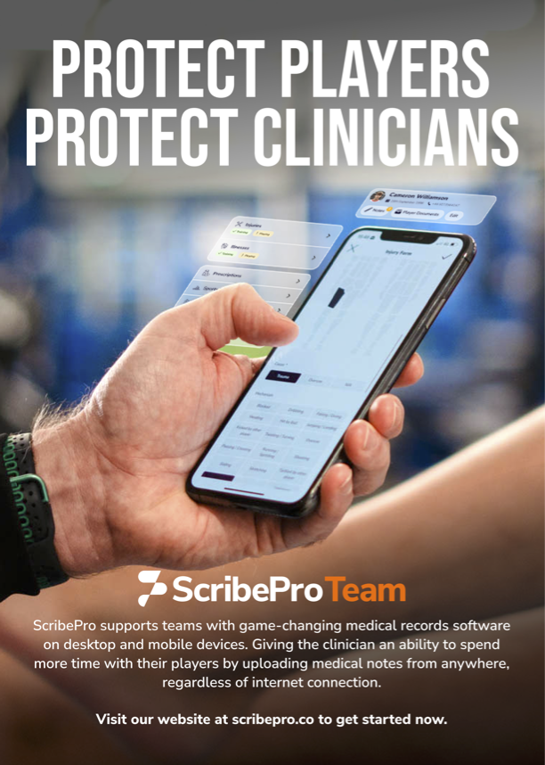 ScribePro enables better player care, with leading medical software for sports medicine. ScribePro Team protects clinicians, protects players and protects organisations.

Discount code for FMPA members! fmpa.co.uk/partner/scribe…

#FMPA #ScribePro #medical #software #football