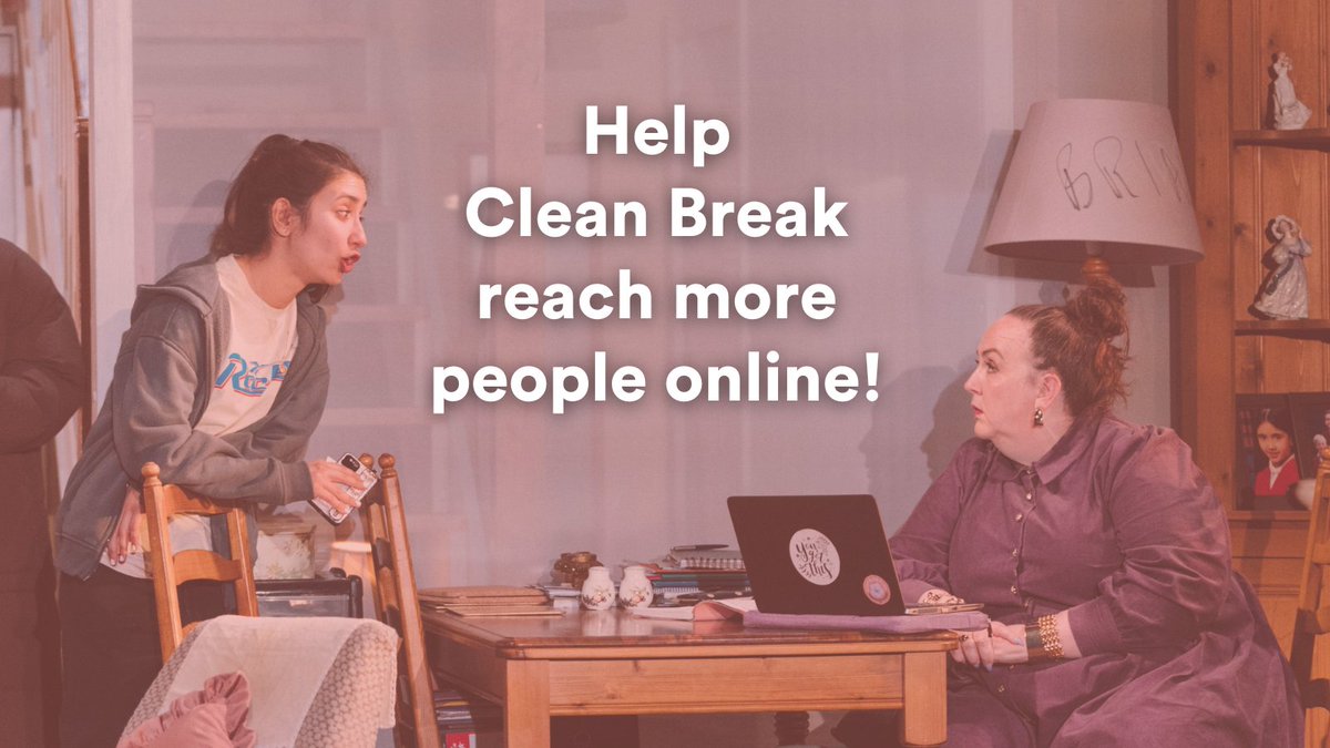 CleanBrk's tweet photo. Help us develop how we use digital! 📢
We are participating in the @BloombergDotOrg #DigitalAccelerator, helping us to reach more people, in more meaningful ways.
Please share your thoughts on what Clean Break does online in this survey: https://t.co/OgaTeVRpKn
Thank you! https://t.co/4ZOg8h9Pu0