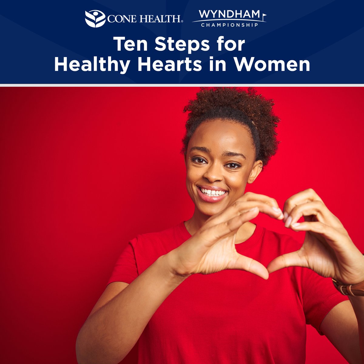 Cone Health (@conehealth) on Twitter photo Cone Health is the Official Health & Wellness partner of the 2023 <a href="/WyndhamChamp/">Wyndham Championship</a>. This year, we’re excited to talk about heart health for Executive Women’s Day! In this article, learn ten ways women can protect their heart health: bddy.me/3Ora2K5 Cone Health is the Official Health & Wellness partner of the 2023 <a href="/WyndhamChamp/">Wyndham Championship</a>. This year, we’re excited to talk about heart health for Executive Women’s Day! In this article, learn ten ways women can protect their heart health: bddy.me/3Ora2K5