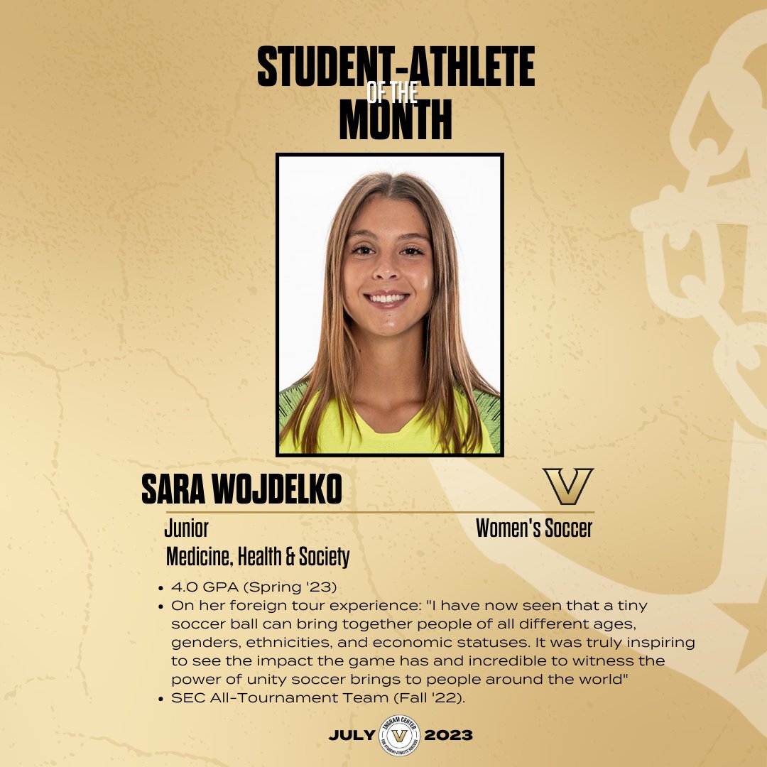 VandySuccess's tweet image. Congratulations to these two @vucommodores from @VandySoccer &amp;amp; @VandyMBB on earning July Student-Athlete of the Month!