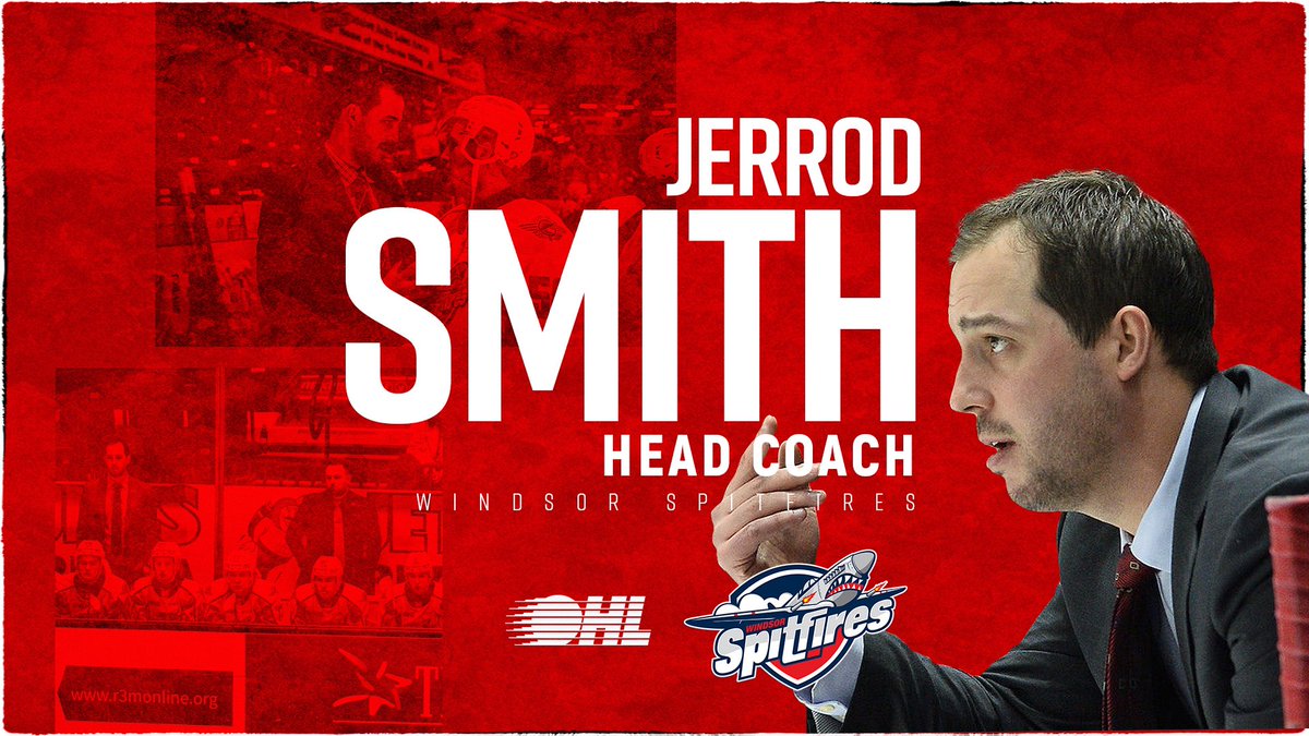 IT’S JUGGY TIME! 

The Windsor Spitfires are proud to announce Jerrod Smith as our new head coach! 

📰: Windsorspitfires.com 

#WindsorSpitfires