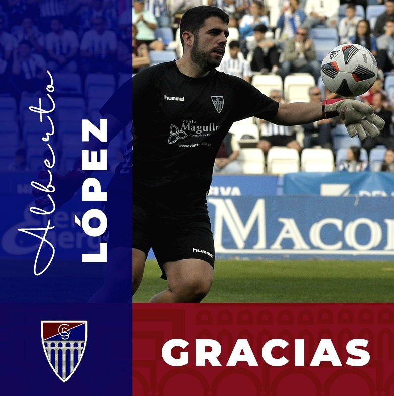 👏🏻 Hoy agradecemos el trabajo de Alberto López. Encargado durante las tres últimas temporadas de preparar a los guardametas del primer equipo
👍🏻 Alberto ha decidido probar suerte en otras aventuras.  Agradecerle su profesionalidad y compromiso.
¡Muchas gracias! Y  mucha suerte