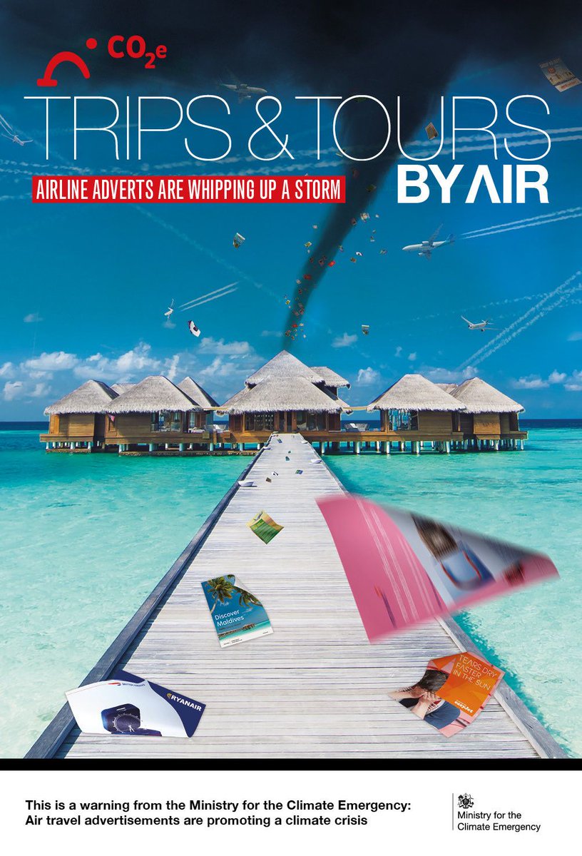 If only travel brochures told the truth on a heating planet... (we think ours does, see 🧵)
badverts.org/latest/planes-…