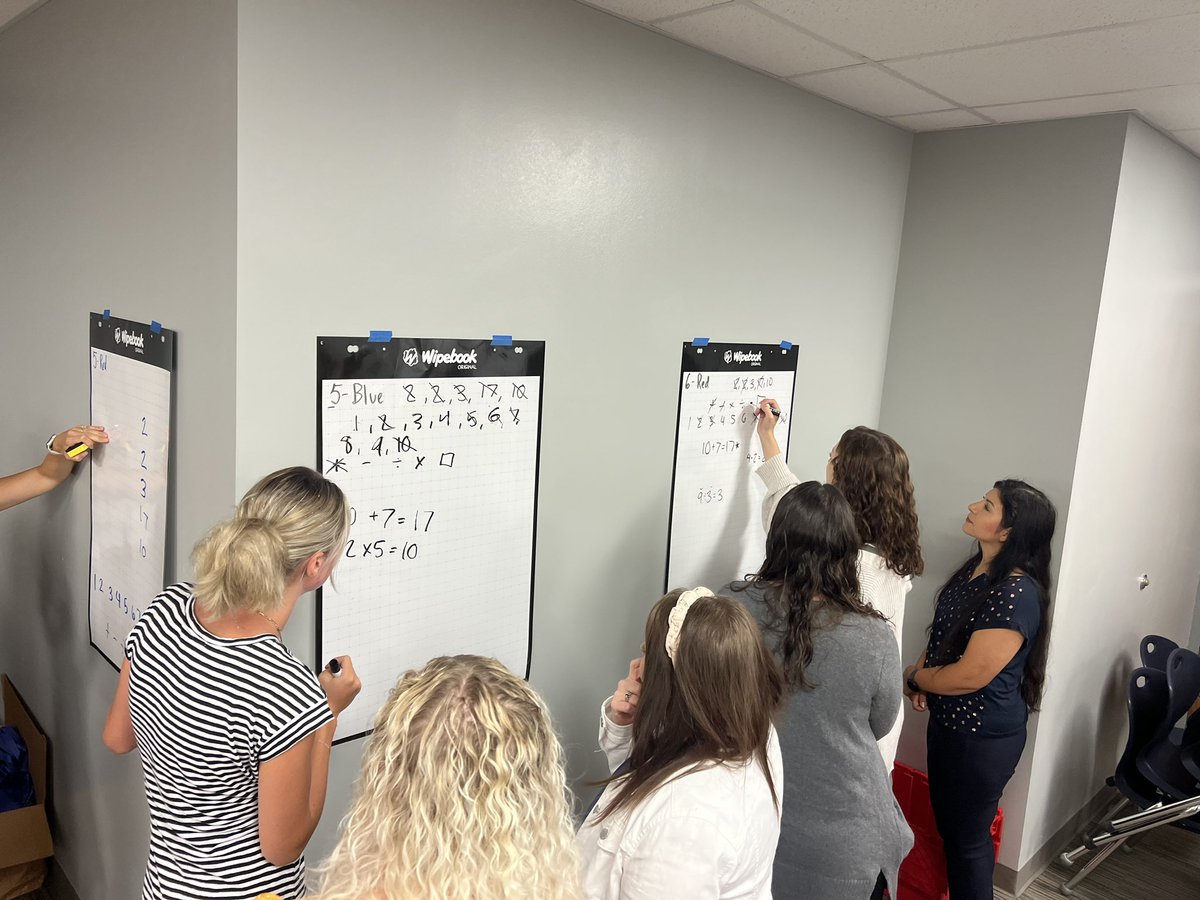 bcantrell2000's tweet photo. Number Knockout! 1st day if #ISDStrong Math Institute. Welcome new teachers! https://t.co/4q3N1IVjmK