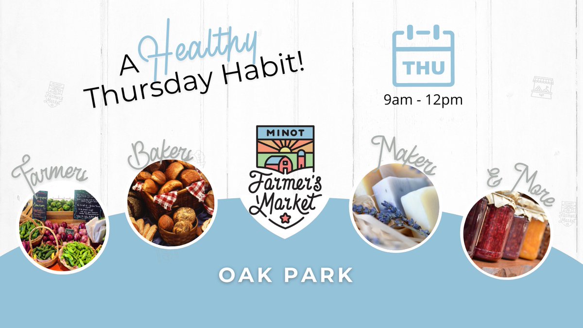 Supporting local businesses starts with knowing what they've got going. SavorMinot makes it easy. Here's an example:

The Thursday Market
savorminot.com/happening/the-…