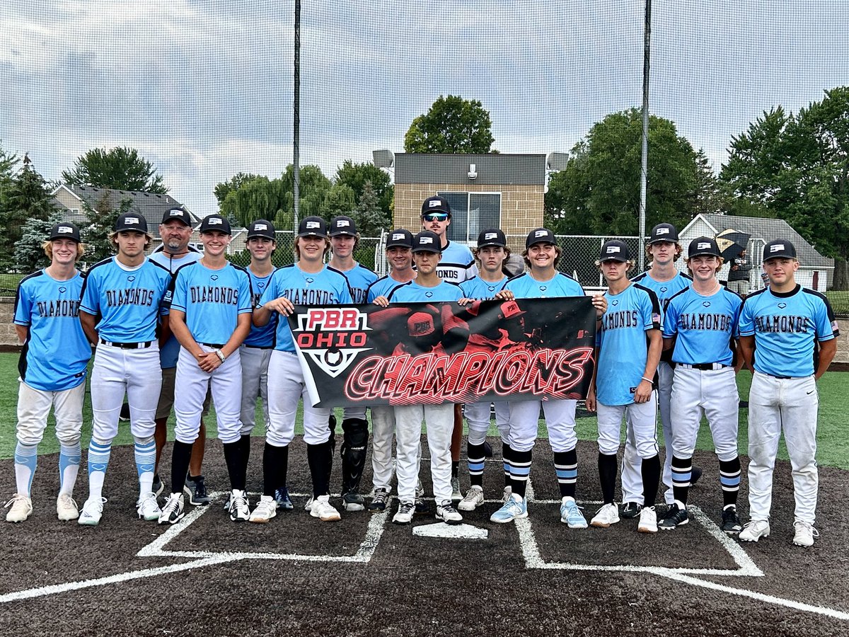 GRDiamonds17's tweet image. We close out our 2023 Campaign winning the PBR North Coast Challenge over in Toledo! Over our last 3 tournaments we combined for a record of 19-0-1. What a special group of young men who I couldn’t be more proud of for the progress they made on the field! Winners Win!