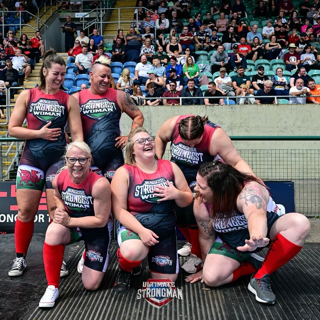 The ladies from Wales Strongest Woman 2023
@UltimateStrong

Rebecca Roberts
Sam Taylor
Lisa Marie Hassall
Kelly Proctor
Melanie Cuff Hall
Beth Grice

#wales #cardiff #strongwoman #strength #bepartofit https://t.co/rY8Xj3MlI9