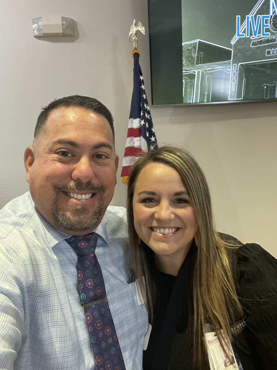 Great seeing <a href="/donae_raymundo/">Donae Raymundo</a> this morning! Not only is she my neighbor, but a phenomenal Educator! #theNISDeffect