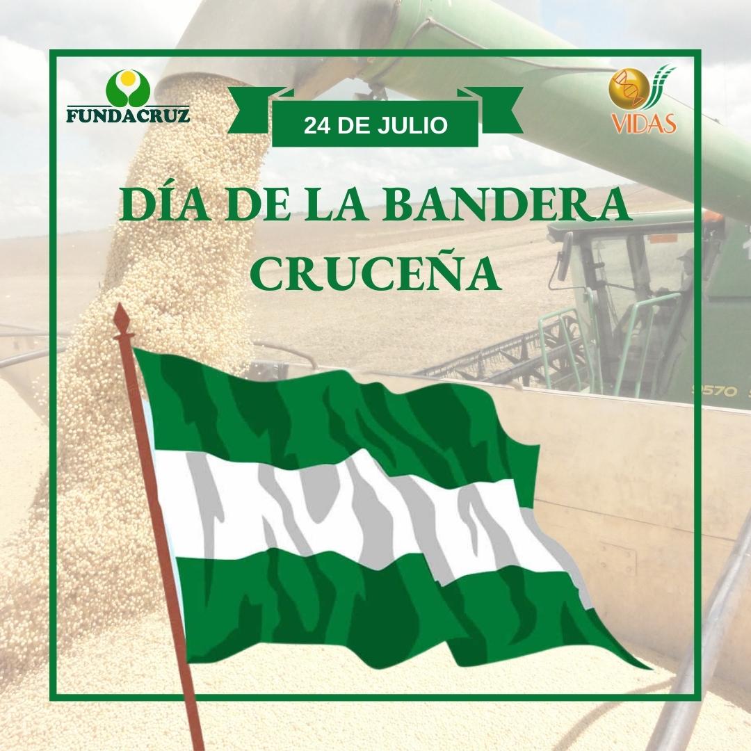 ¡Celebremos con orgullo el Día de la Bandera Cruceña!  Un día para recordar nuestra historia, cultura y valores que nos unen como cruceños. ¡Iza tu bandera con alegría y amor por nuestra tierra! 🌱 #DíadeLaBanderaCruceña #OrgulloCruceño