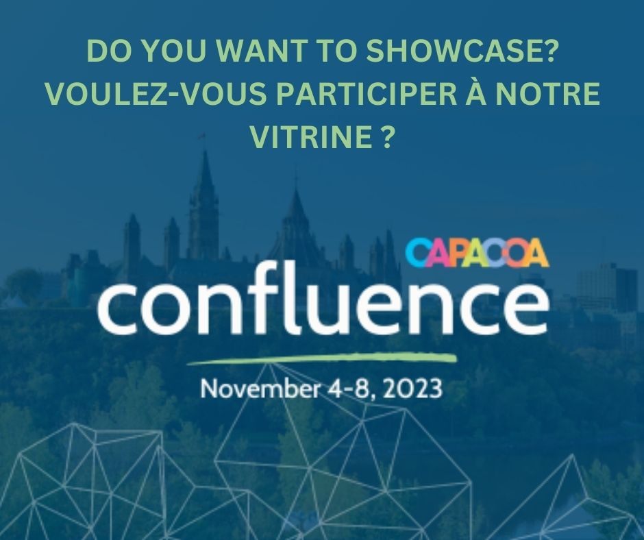 We invite Canadian artists and their representatives to submit an application to be part of the CAPACOA 2023 Conference Showcase ☀️ We welcome all disciplines in the performing arts, dance, theatre and music – bit.ly/3Qd1Xd8 Deadline: August 4 #Conference #PerformingArts