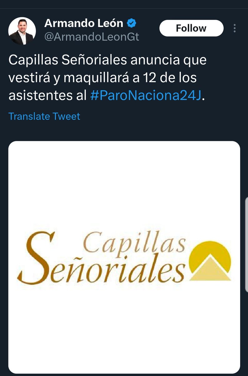 ¿Quién es Armando León? Cuyo tweet ayer hablando sobre las personas que acudieran al #ParoNacional24J y Capillas Señoriales ha causado tanta controversia? Aquí te lo contamos 👇🧵