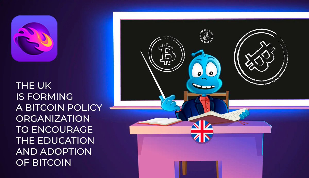 Comet_Wallet's tweet photo. 🇬🇧 The UK is Forming a Bitcoin Policy Organization to Encourage the Education and Adoption of BTС

A new organization called Bitcoin Policy UK (BPUK) is being created in the U.K. to encourage the adoption of Bitcoin in various fields. https://t.co/QO3N4SBxus
