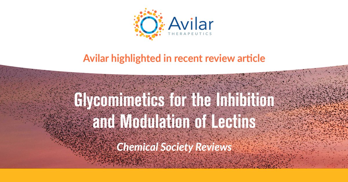 Avilar_Tx's tweet photo. Excited to be included in a review article in Chemical Society Reviews that highlights our ATAC platform for discovery and development of extracellular protein degraders that harness the natural ASGPR protein degradation pathway.
https://t.co/l3KqWpEyOX
#AvilarGoesExtracellular https://t.co/LHvCsGNmRJ