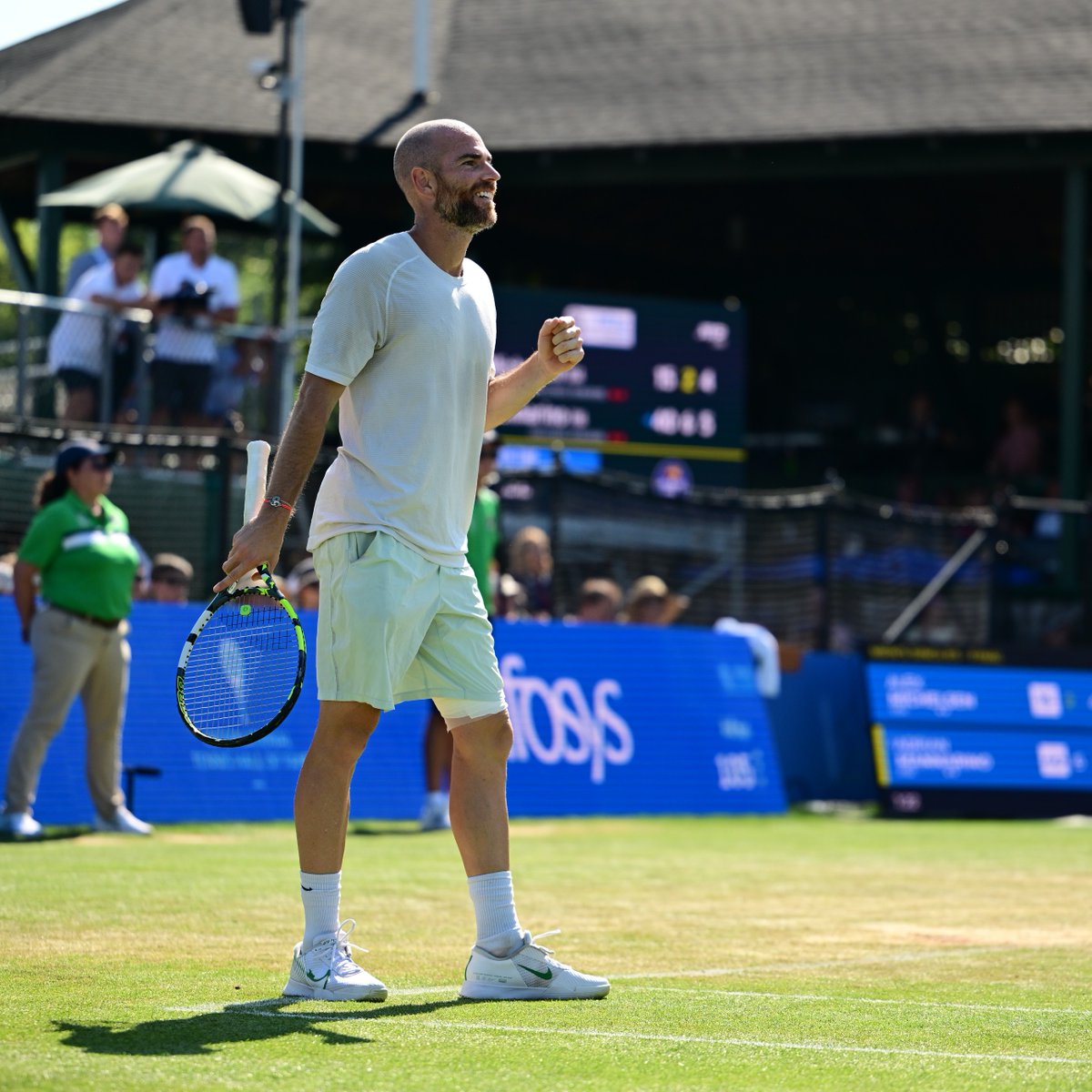 TennisHalloFame's tweet image. Waking up in the @atptour Pepperstone Top-30 like 😄 

#InfosysHallofFameOpen