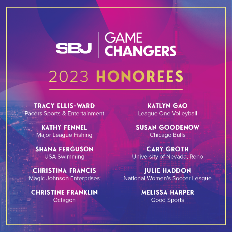 SBJ's tweet photo. Powerful. Visionary. Innovator. Game Changer.

Introducing SBJ’s Game Changers Class of 2023 ✨

#SBJGC