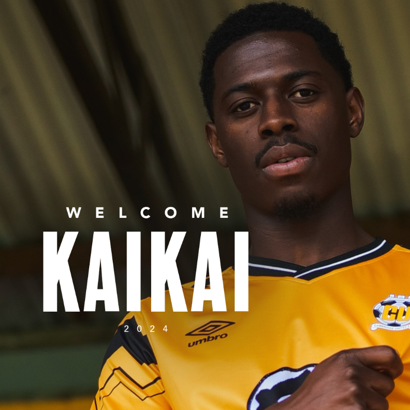 CambridgeUtdFC's tweet photo. We are delighted to announce the signing of Sullay Kaikai on a one-year deal. ✍️