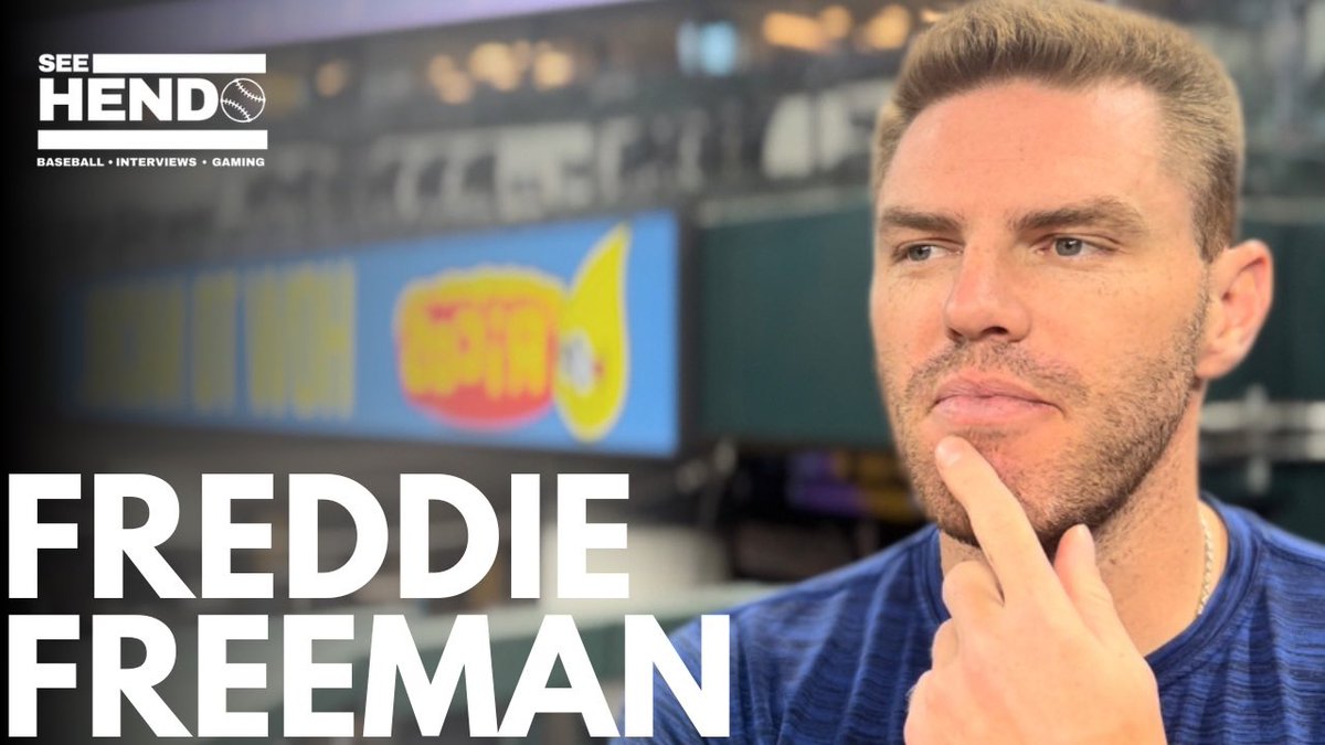 Monday drop: <a href="/FreddieFreeman5/">Freddie Freeman</a> 

• mt Rushmore for 1st base
• builds dream infield no teammates 
• <a href="/MLBTheShow/">MLB The Show</a> 
• playing for 2 prestigious franchises 
• childhood baseball heroes 

Watch: youtu.be/Os-a3401sQ8

#MLB #baseball #Dodgers