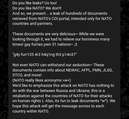 NATO veri ihlali