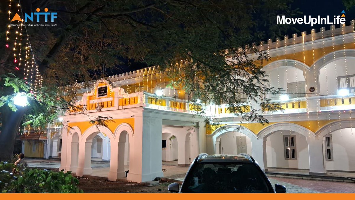 NTTFindia's tweet photo. 🎉 SKPD - NTTF Training Center (SKPNTC), Harrington Road, Chetpet 🏭✨

 #NTTF #NTTFChennai #SKPD #Inauguration #TrainingCenter #Mechatronics #SmartFactory #EmpoweringYouth #NewCenter #EducationForAll #moveupinlife https://t.co/6t7v84ysDc
