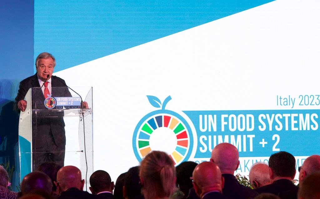 Global food systems are broken — and billions of people are paying the price. Today I urged the participants of the UN @FoodSystems Summit to accelerate action to ensure that every person has access to the safe and nutritious food they need & deserve.