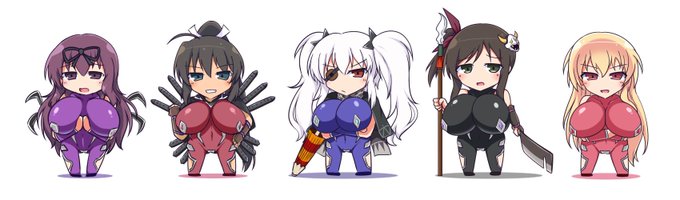 らくがき
対魔忍スーツ着たやつ(紫、焔、柳生、叢、総司)
描いて満足しちゃったから気が向いたら
個人的に柳生がお気に入り 