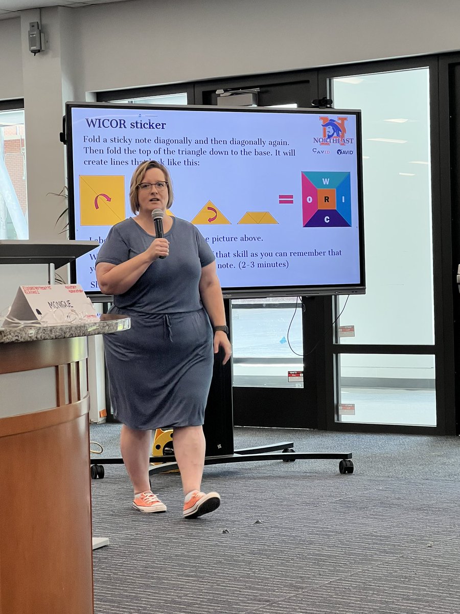 Our phenomenal AVID teacher @maryannswood!