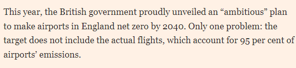 If we were even remotely serious about climate change this would be considered a joke