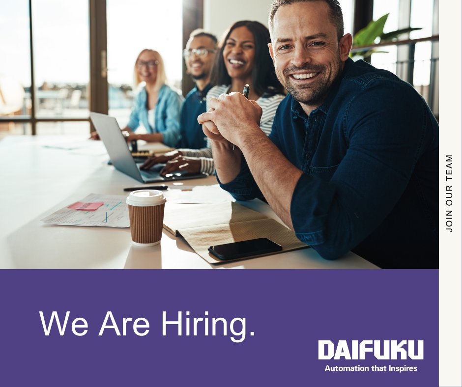 Daifuku_I_A's tweet image. Exciting Opportunities at Daifuku Wynright! If you're ready to take the next step in your career and be part of an innovative team, visit our careers page to learn more and apply today. hubs.li/Q01YpN5T0 #Hiring #ControlsEngineer #DaifukuTeam