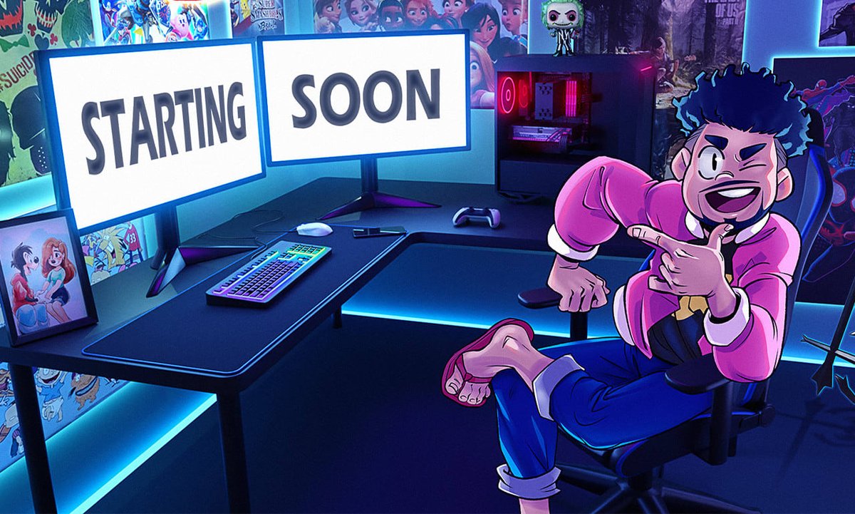 Hey, persisting a stream screen  come dm for more info...Commissions: Open #twitch #SmallStreamersConnect #twitchaffiliate #Warzone #ApexLegends #streamers #gamer🎉 #twithartist #twitchtv  Reference image from the web>