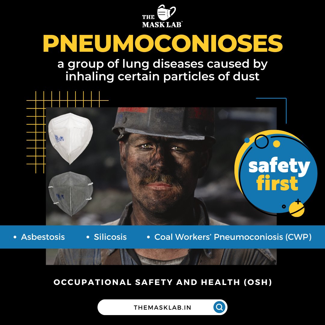 #Pneumoconiosis is a lung disease affecting miners, #construction workers, and other workers across industries who breathe in hazardous dust on the job. When severe, the diseases often lead to lung impairment, disability, #cancer and premature death. 😷 instagram.com/p/CvFV0GKNxng/…