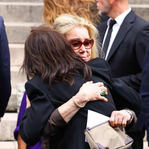 Photo Vintage 1977 : Jane Birkin Et Catherine Deneuve à La Fête Du Regine's