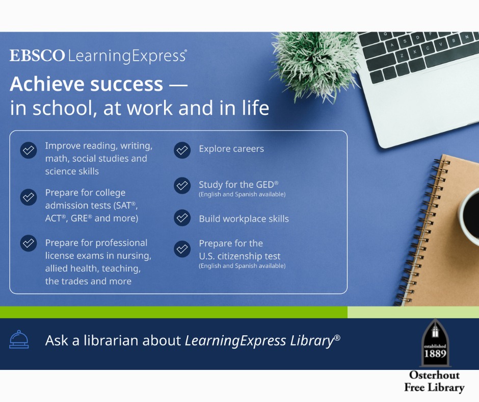 Osterhout Library tweet media
