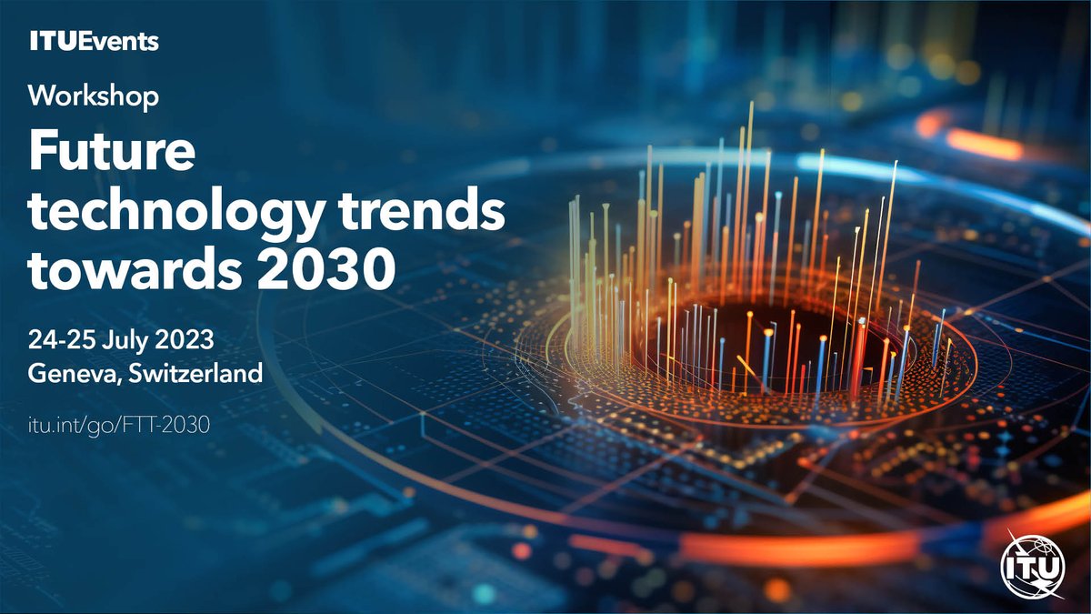 Explore visions for future tech and supporting standardization plans for:
- #IMT2030
- the next Web
- Quantum network
- Deterministic Communications + Services
itu.int/en/ITU-T/Works…