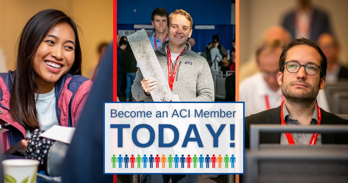 ConcreteACI's tweet photo. ACI members now have free access to all ACI University webinars and on-demand courses, plus unlimited access to the Institute’s 200+ practices (including all ACI guides and reports) and symposium volumes🌟 #ACIMember
➡ Learn More About ACI Membership: https://t.co/oHzz54DCaC https://t.co/9UeZZT88Yq