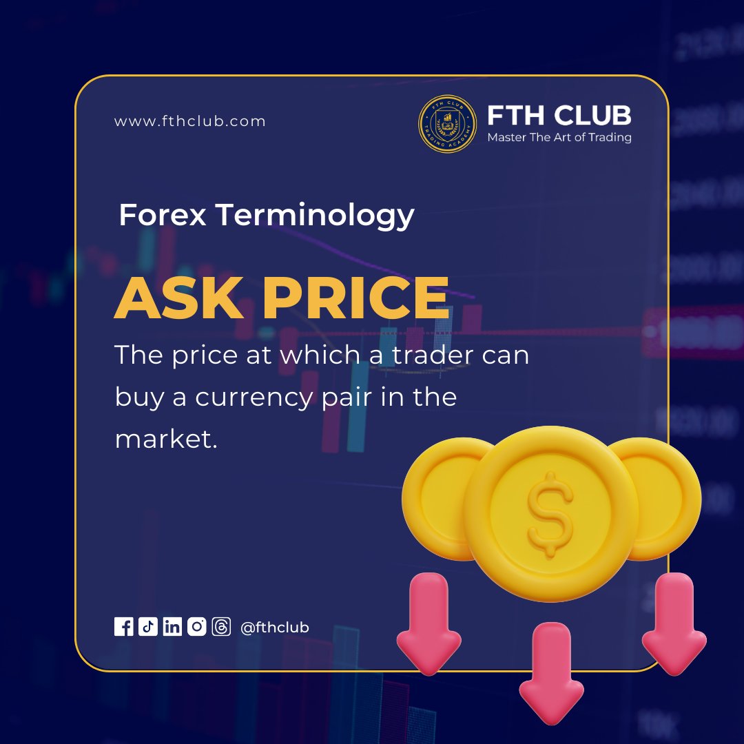 fth_club's tweet photo. 💹 Unraveling Forex Jargon: The Ask Price - your gateway to currency pairs in the market. Stay ahead in Forex trading! 📈

Learn more about Forex Trading here: https://t.co/pQnBAnvEjd 

#fthclub #ForexEducation #AskPrice #CurrencyPairs https://t.co/6m3vSLcQBX