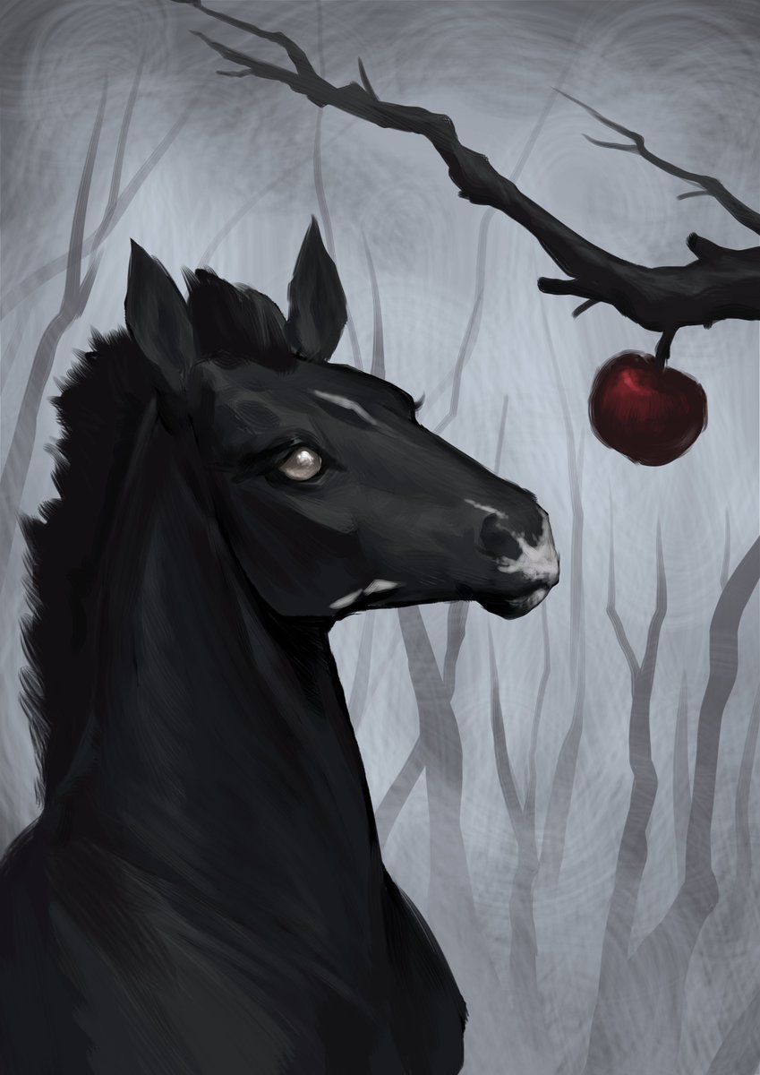 ArtFight work for <a href="/INK_HOKI/">幸ARIA FAUST</a> 
#horse #equine #foal
