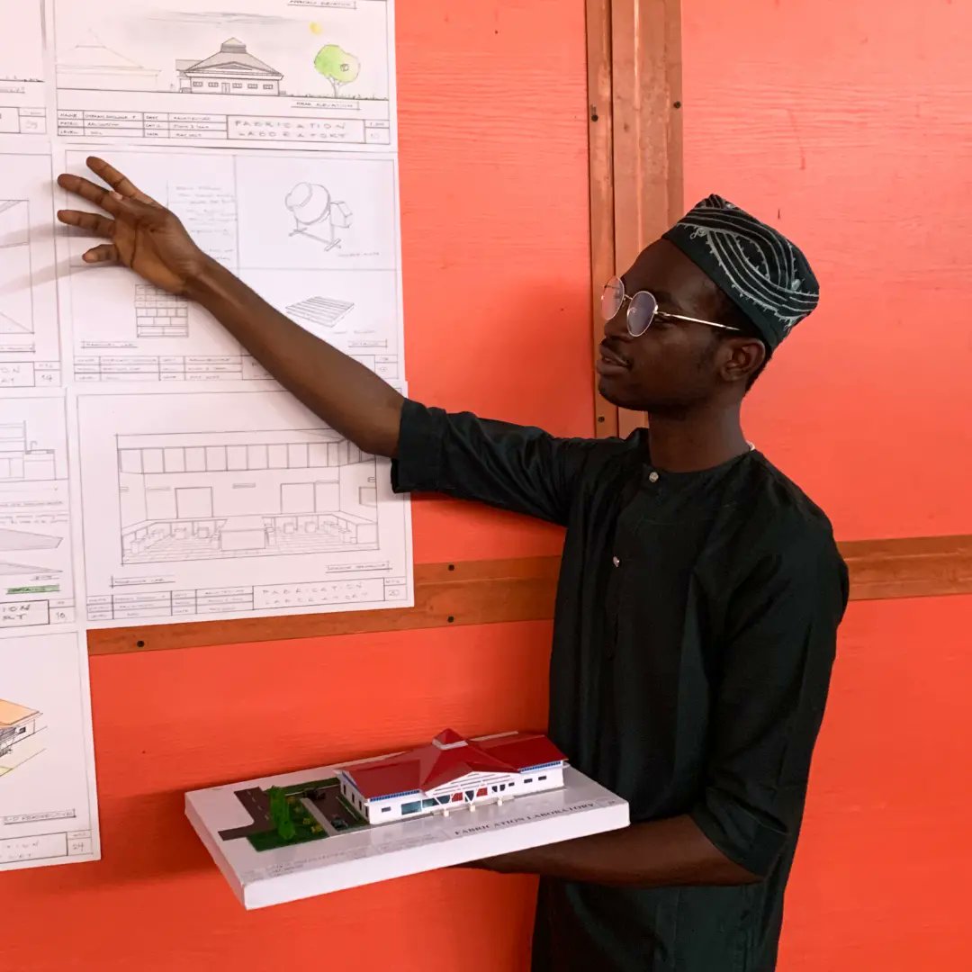 oye_fav's tweet photo. Thrilled to have presented my FABRICATION LABORATORY design and model during my final jury for the session at Obafemi Awolowo University!🏗️
Grateful for the positive feedback and encouragement 🙌 
Looking forward to the next steps🚀
#Architecture #JurySuccess #Architecturestudent https://t.co/dpu9aHx17C