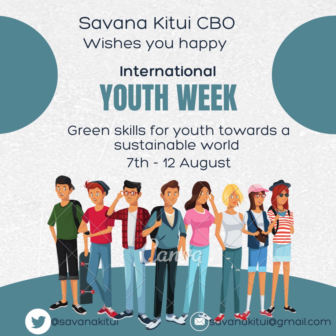 This week we are celebrating our youth as the theme focuses on green skills towards a sustainable development world. They are key in an development program. What are green skills? Tell us in the comment section. @womenfirstfund @shesthefirst @CREAWKenya @WVL_Kenya1 @CAREinKenya