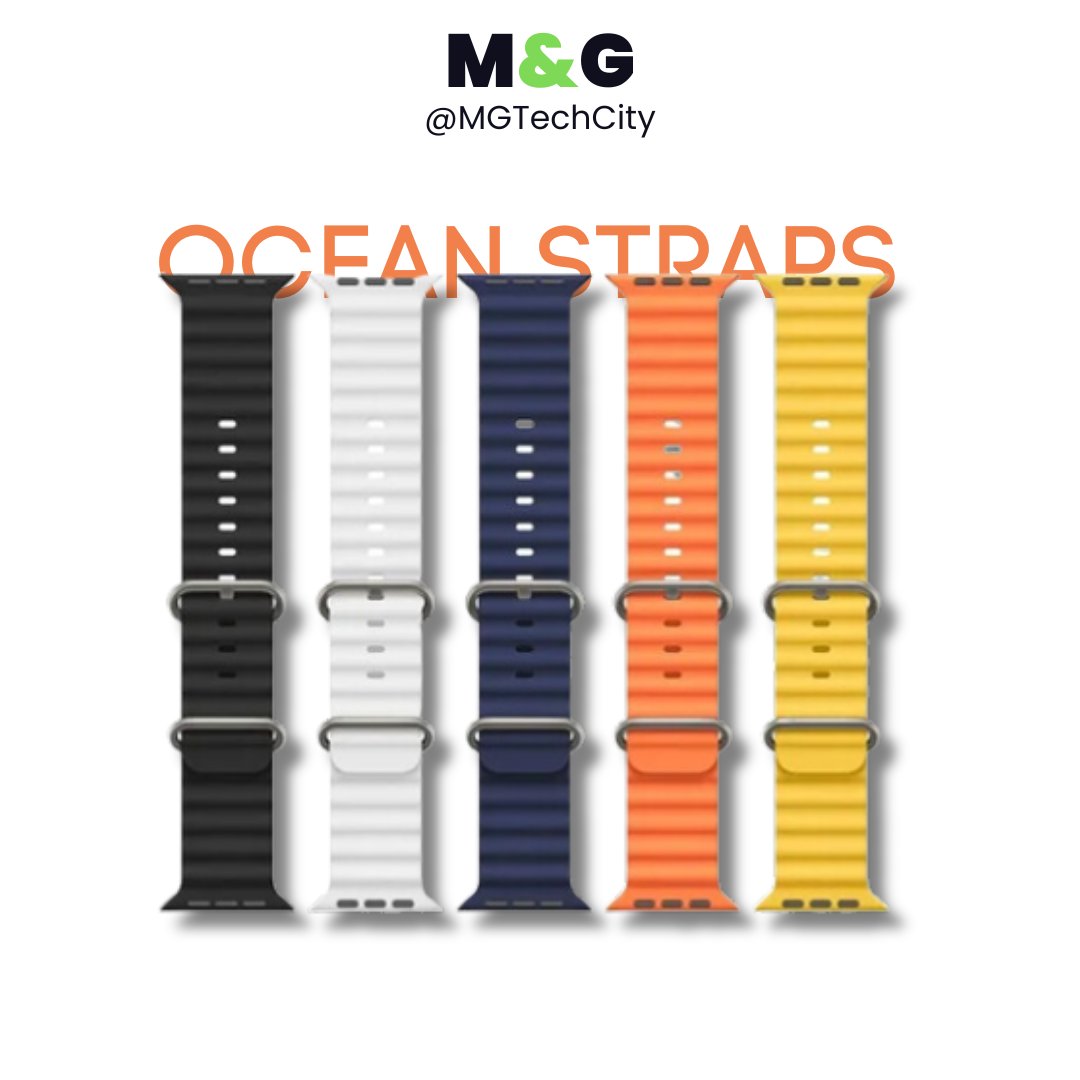 'Discover Ocean Straps for Apple Watch - Stylish, durable bands in various colors. Elevate your Apple Watch look now! #OceanStraps #AppleWatchBands #WatchAccessories #FashionableTech #StyleUpgrade #Timepiece #WatchBands #WearableFashion'