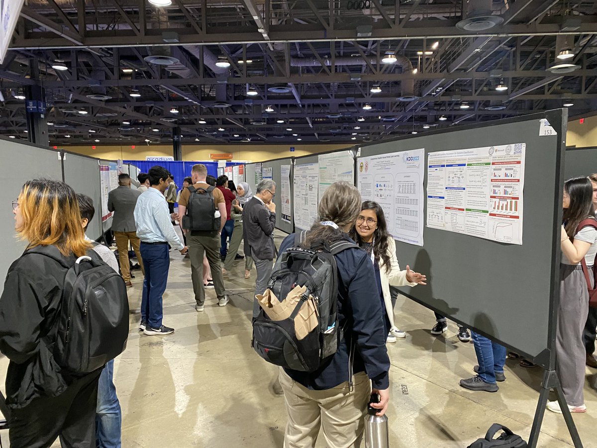 dirkvandenpoel's tweet photo. Opening reception and poster session at #kdd2023 in Long Beach, CA. #AI #orms #llm #cs #compuerscience #datascience #DataAnalytics https://t.co/CNf4J2l7sN