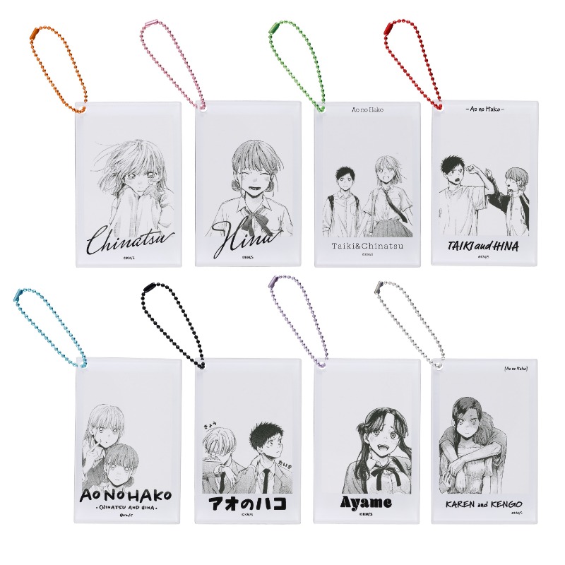 アオのハコ　クリアベースキーホルダー　千夏 夏の暑さを吹き飛ばす🔥 Jヒーロー夏祭り2023新商品をご紹介